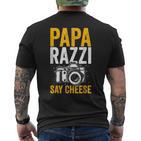 Paparazzi Say Cheese Photographer Photography Camera T-Shirt mit Rückendruck