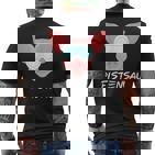 Pistensau Apres Ski Skiing Holiday  T-Shirt mit Rückendruck