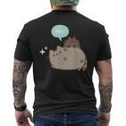 Pusheen Hey With Pip T-Shirt mit Rückendruck