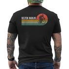 Rare Radlos Bicycle Cycling Road Bike E-Bike Mountain Bike T-Shirt mit Rückendruck