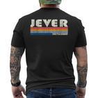 Retrointage 70Er 80Er Jahre Style Jever Deutschland T-Shirt mit Rückendruck