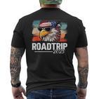 Roadtrip Must Have Travel Car Tour 2025 Fan Item Usa T-Shirt mit Rückendruck