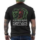 Robot Costume Artificial Intelligence Ai Technology Carnival T-Shirt mit Rückendruck