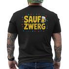 Saufzwerg Carnival T-Shirt mit Rückendruck