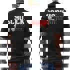Schock Doof Eins Eins Zwei Knobel Jule Cube T-Shirt mit Rückendruck