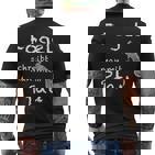 Schule Lehrer Unterricht Spruch T-Shirt mit Rückendruck