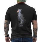 Shoe Beak Bird Singbird Bird Watch T-Shirt mit Rückendruck