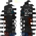 Ski You Later Winter Sportsintage Powder Snow Skiing T-Shirt mit Rückendruck