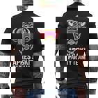 Skiing Apres Ski Party Team S T-Shirt mit Rückendruck