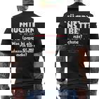 Sober Into Bed T-Shirt mit Rückendruck