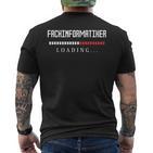 Specialist Information Loading Training Azubi T-Shirt mit Rückendruck