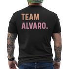 Team Alvaro T-Shirt mit Rückendruck