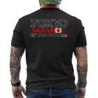 Tokyo Japan The Land Of The Rising Sun S T-Shirt mit Rückendruck