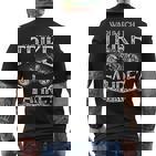 Trike Fahren Biker Motorradfahrer Spruch Bike Dreirad Triker T-Shirt mit Rückendruck