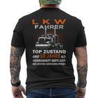 Trucker & Truck Driver Is 50Th Birthday S T-Shirt mit Rückendruck