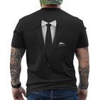 Tuxedo Mit Krawatte Für Lustige Hochzeiten T-Shirt mit Rückendruck