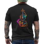 Violin Colourfuliolin Foriolinists T-Shirt mit Rückendruck