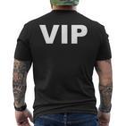 Vip T-Shirt mit Rückendruck