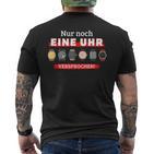 Watch Lovers Watch Collector Watch Luxury Watches T-Shirt mit Rückendruck