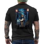 Wicked Fiyero Gates Of Shiz Poster T-Shirt mit Rückendruck