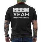 Yes I'm In Science Hentai Lover T-Shirt mit Rückendruck