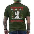 Bayern Christkindl Bavarian Christmas Christmas T-Shirt mit Rückendruck