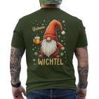 Christmas Gnome Christmas Party Outfit Gnome Christmas T-Shirt mit Rückendruck