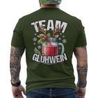 Christmas Team Glühwein Christmas Market Outfit T-Shirt mit Rückendruck