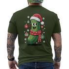 Cucumbers Christmas T-Shirt mit Rückendruck