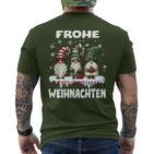 Christmas Gnome Christmas Gnome T-Shirt mit Rückendruck