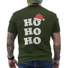 Hohoho Christmas T-Shirt mit Rückendruck