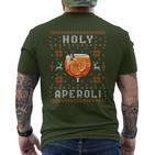 Holy Aperoli X Merry Spritzmas Spritz & Christmas T-Shirt mit Rückendruck