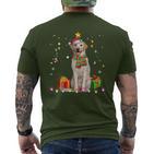 Labrador Retriever Dog Tree Christmas Jumper Xmas Dogs T-Shirt mit Rückendruck