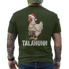 Talahuhn Youth Word Talahon Merry Christmas T-Shirt mit Rückendruck