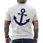 Classic Anchor T-Shirt mit Rückendruck