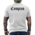 Compton Los Angeles California T-Shirt mit Rückendruck