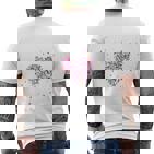 Confetti In Heart Carnival Confetti Costume Outfit T-Shirt mit Rückendruck