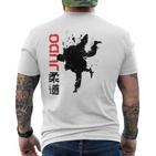 Cool Judo For Martial Arts S T-Shirt mit Rückendruck