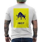 Fb Fener 1907 Football Blue T-Shirt mit Rückendruck