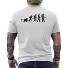 Fire Brigade Evolution Coolintage Retro T-Shirt mit Rückendruck