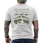 Frog Tadpole Life Cycle Metamorphosis Biology Science T-Shirt mit Rückendruck