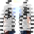 Gamer Skullideo Games Gaming Boys Nager T-Shirt mit Rückendruck