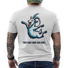 That Goat Sure Can Goat Simulator T-Shirt mit Rückendruck