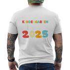 Kinder Ich Bin Jetzt Ein Kindergartenkind 2025 Kindergarten T-Shirt mit Rückendruck