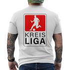 Kreisliga Football T-Shirt mit Rückendruck