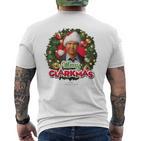 National Lampoon's Christmasacation Merry Clarkmas Blue T-Shirt mit Rückendruck