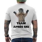 Team Aprés-Ski T-Shirt mit Rückendruck