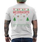 Ugly Christmas Sweater Gamer Gaming T-Shirt mit Rückendruck