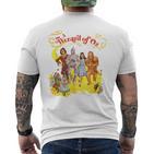 Wizard Of Oz Classic Brick Road T T-Shirt mit Rückendruck