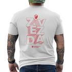 Zvezda Collection Red T-Shirt mit Rückendruck